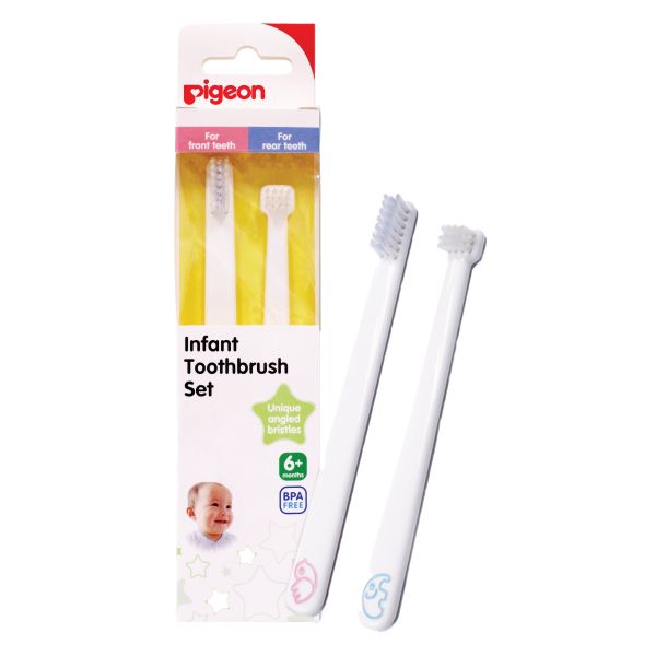 Pigeon Infant Toothbrush Set