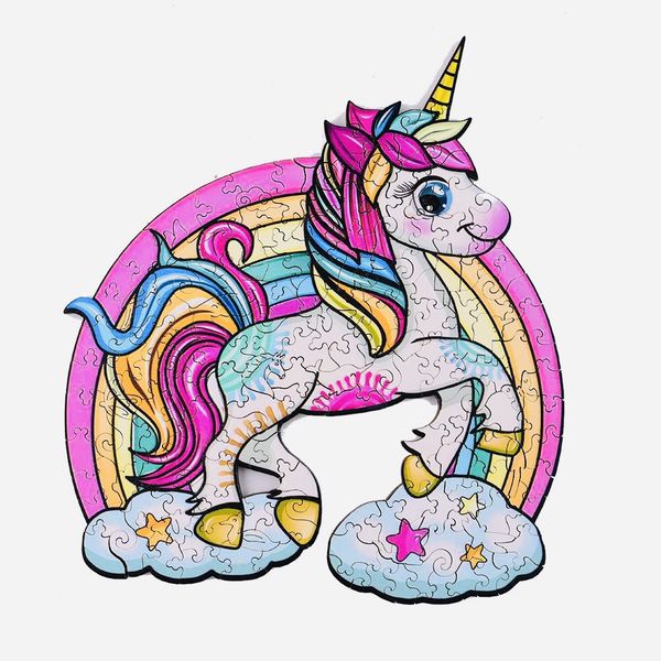 Bright Unicorn A4 Puzzle
