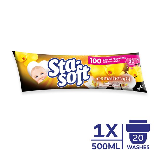 Sta-Soft Aromatherapy Indulgence Fabric Softener Refill - 500ml