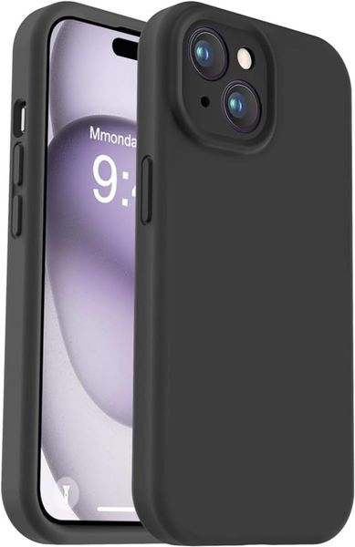 Upgraded Liquid Silicone Soft Camera Protection Phone Case for iPhone 13