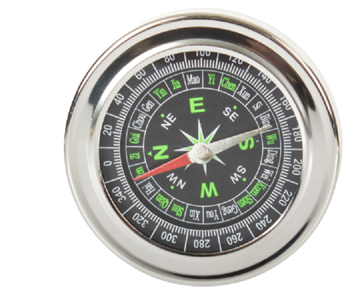 Metal Compass Pocket for Tourist