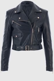 Sissy Boy - Midlands PU Cropped Biker Jacket | Buy Online in South ...