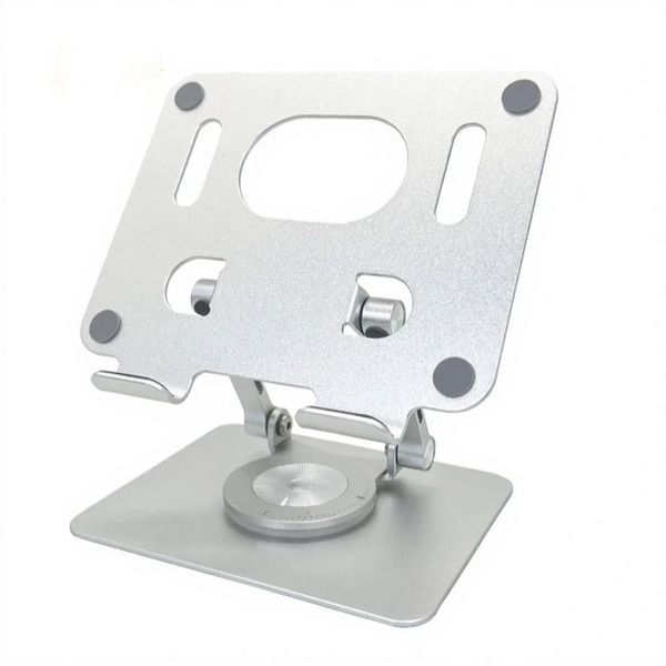360 Rotating Aluminum Alloy Tablet &amp; Phone Stand - Height Adjustable
