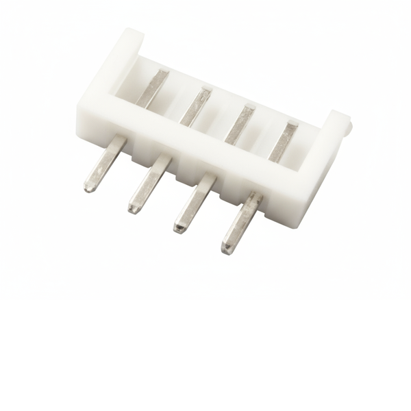 XY133-04ST: Low-Profile Straight Locking Header - 2.5mm 4-Way