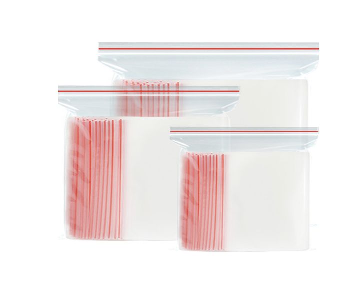 Reclosable Zip Plastic Poly Bags with Resealable Lock Seal Zipper Pack?M?