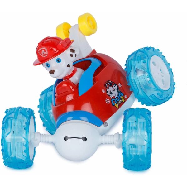 Paw Patrol RC Rechargeable 360 Degree Twisting Stunt Car-Lights &amp; Music