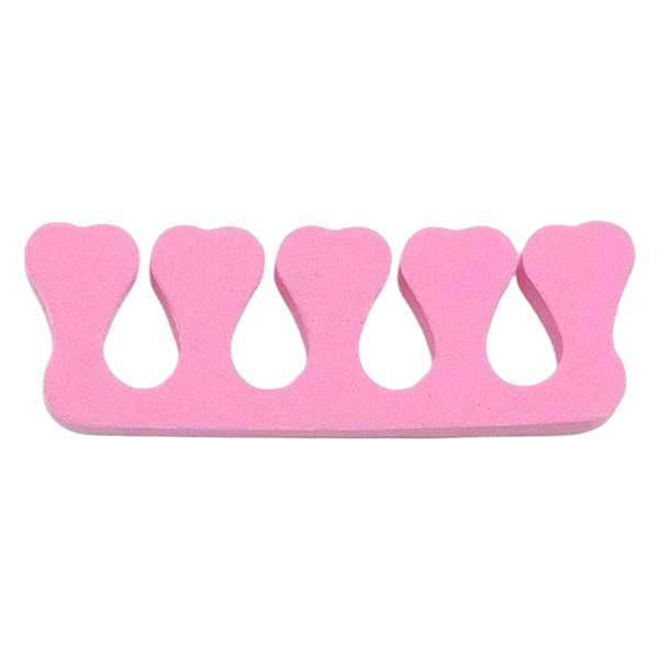 20-Piece Toe &amp; Finger Separator Tool For Manicures &amp; Pedicures - Purple