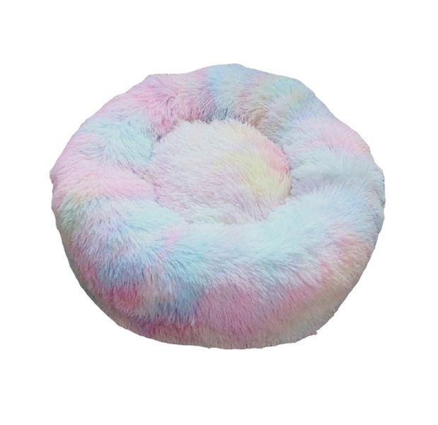 Colorful Round Pet Comfortable Bed