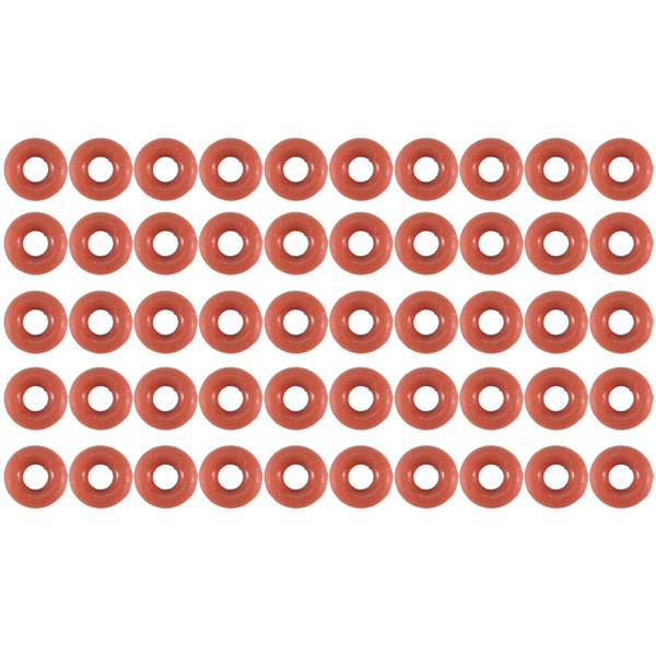50 Pcs Silicone O Ring Seal Sealing Gasket 3mm x 8mm 2.5mm