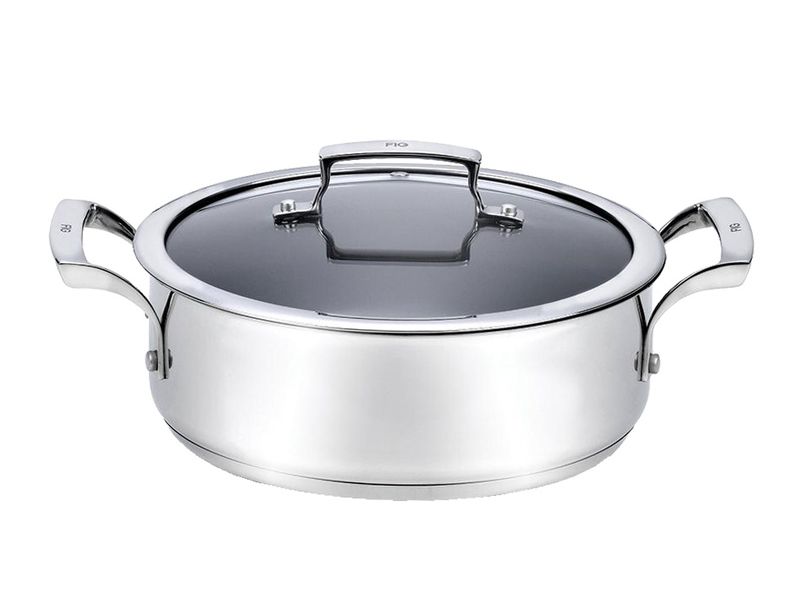Stainless Steel Casserole 28 cm