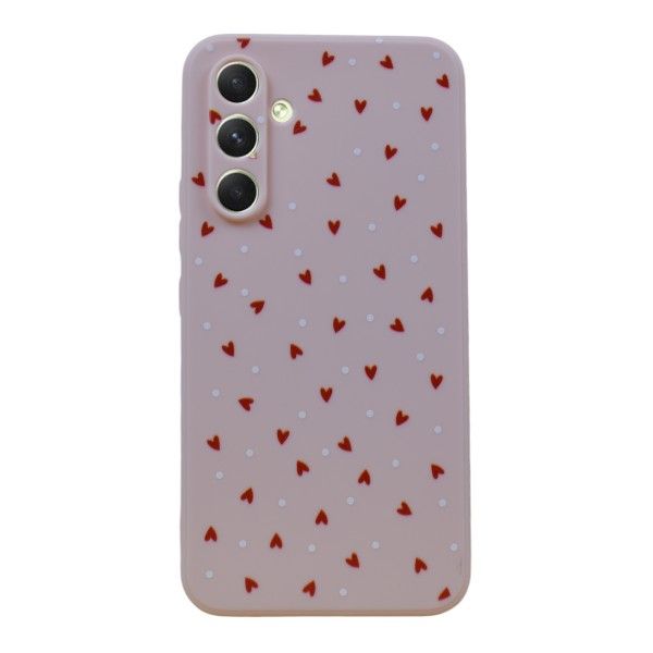 Sweetheart Phone Case Compatible With Samsung Galaxy A54 - Blush Pink