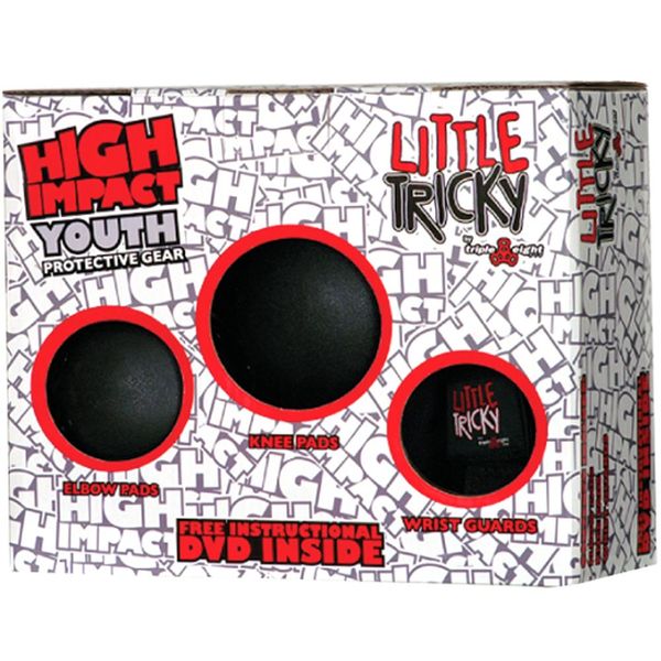 Triple8 Little Tricky JR 3-Pack Box Black