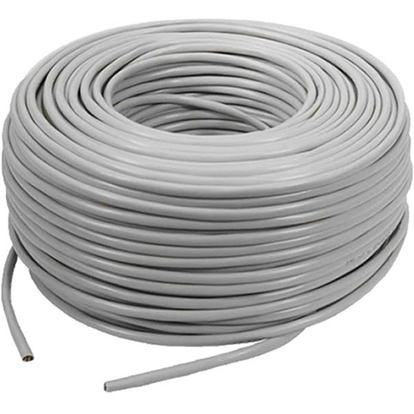 100M Twisted 100+BASE-TX Cat 6e Ethernet Cable - Grey