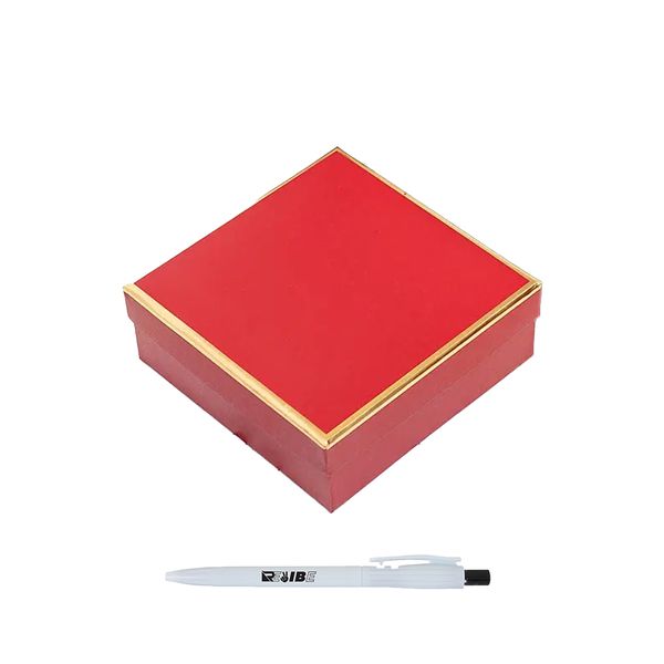 Golden Edged Smooth Finish Multipurpose Gift/Storage Boxes With ReVibe Pen