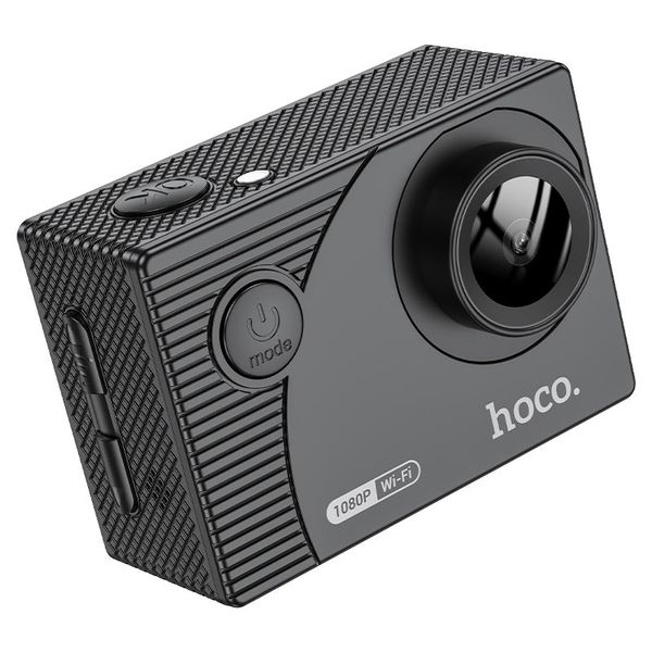 Compact 1080P Sports Action Camera with Waterproof Case and Wi-Fi Control