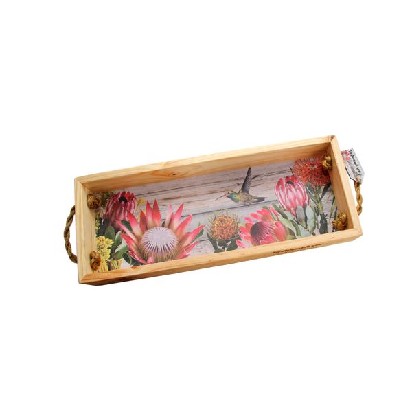Launch Republic Protea Inspired Wooden Tray