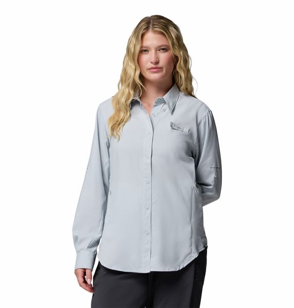 Columbia Women's PFG Tamiami II Long Sleeve Shirt Cirrus Grey