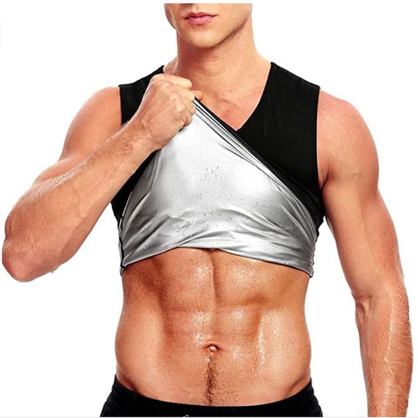 Men's Silver Vest, Sweaty Tunic, Stuffy Sweat Sauna Suit
