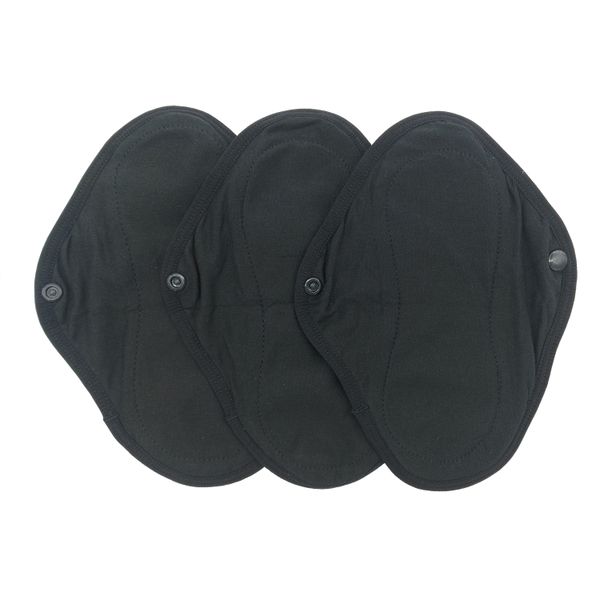 Washable Panty Liners - Reusable Eco-Friendly Sanitary Pad - Pack of 3