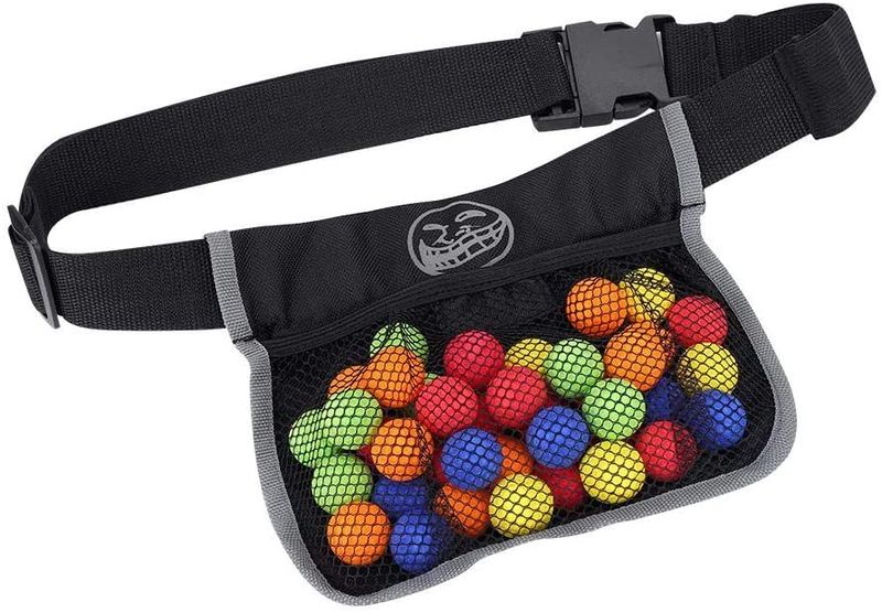 Rival Refill Yellow Foam Balls (100-Round Ammo with a Storage Bag)