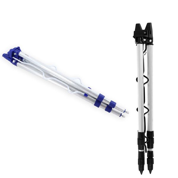 Aluminium Adjustable Tripod Fishing Rod Holder ( Combo )
