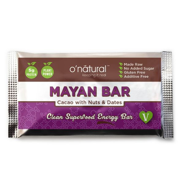 O'natural - Chocolate Superfood Mayan Bar Box Of 16