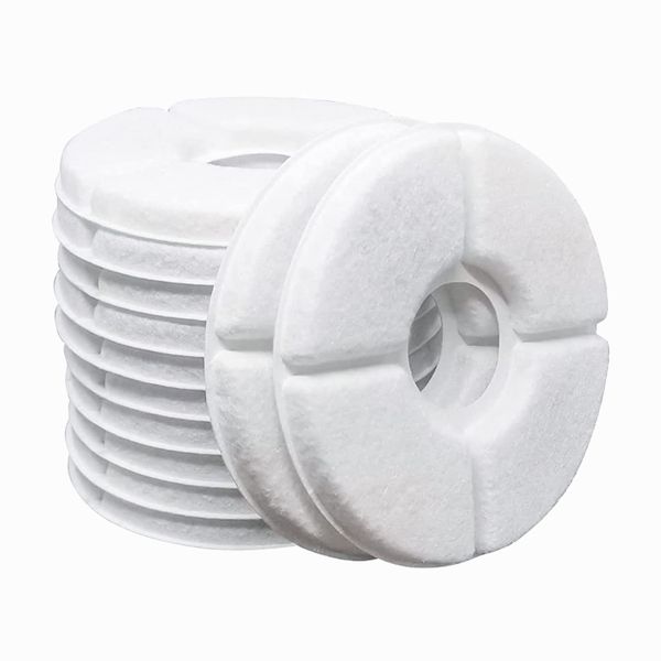 12 Pack Replacement Filters for 84oz/2.5L Automatic Pet Fountain