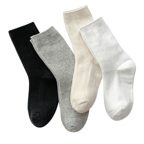 Cotton Mid Socks for Kids Odor Control