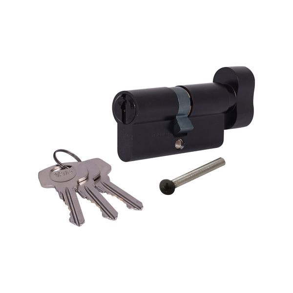 Yale 64mm Thumb Turn Black Cylinder