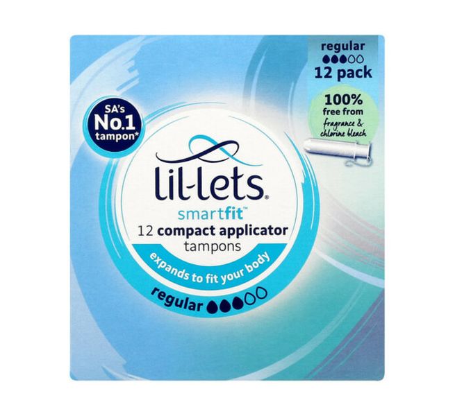 Lil-lets Compact Applicator Regular - 12 Pack