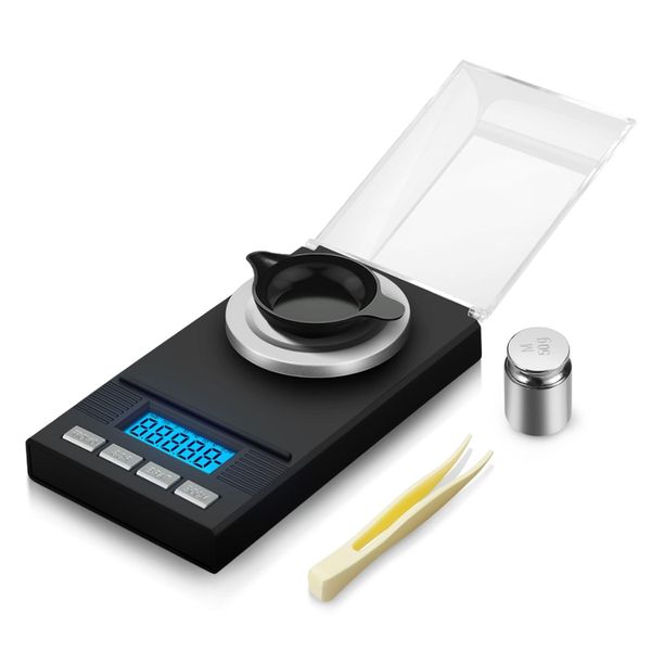High Precision Digital Scale Portable Weigh Jewelry Scale (50g/0.001g)