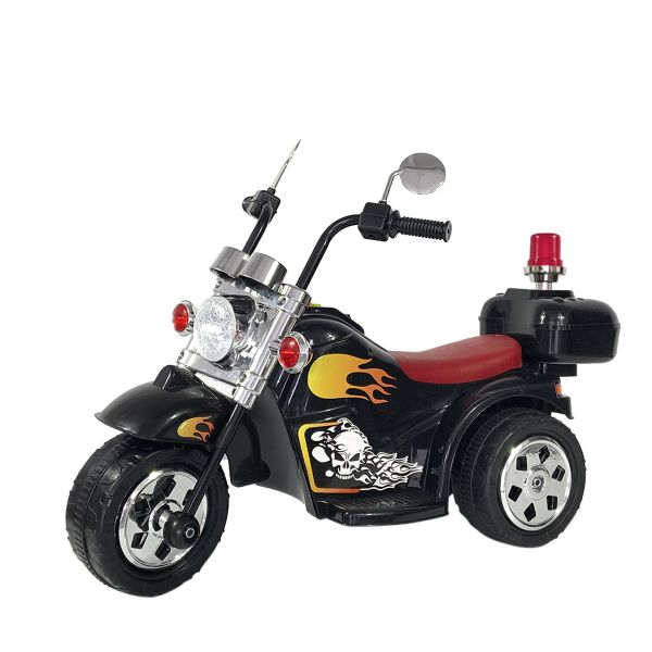 Jeronimo - Hotrod Flaming Yellow Bike with Siren