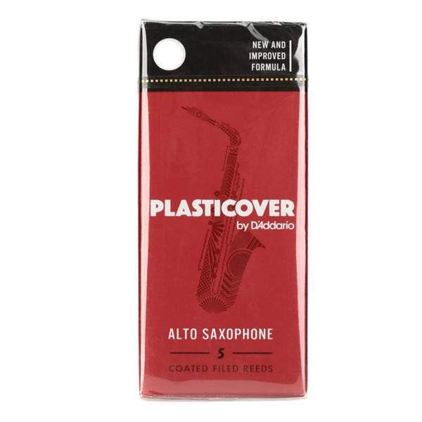 D'Addario Plasticover Alto Saxophone Reeds Box of 5 Size 2