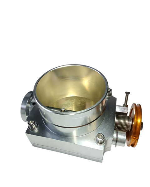 100MM Throttle Body Performance Intake Manifold Billet Aluminum High Flow