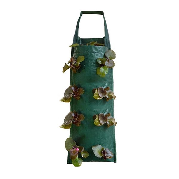 Hanging Multi-Port Grow Bag for Fruits Plants and Flowers(8 Port)