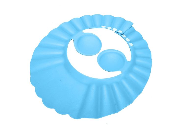 Baby Shower Shampoo Bath Cover Soft Adjustable Visor HatSilicone Hair
