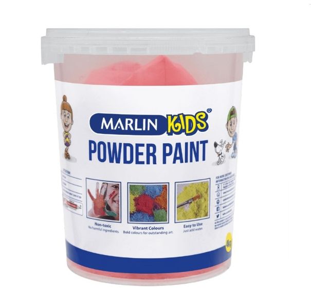 4Kg Paint Powder Bucket -Red image