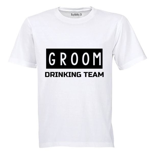 Drinking Team! - Mens T-Shirt - White image
