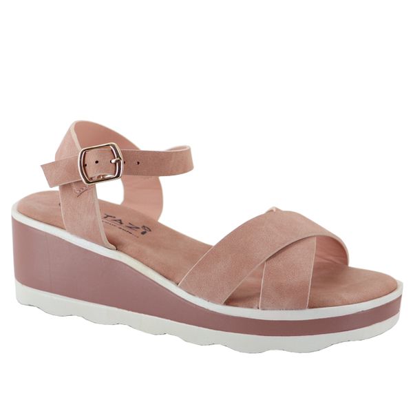 Tatazi - Cross Over Wedge Sandal