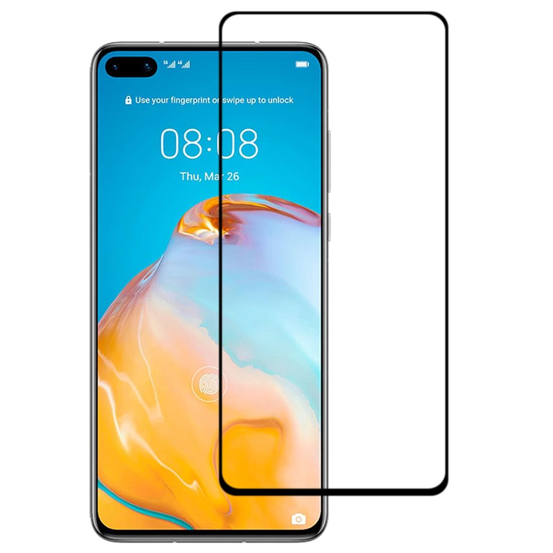 Tempered Glass Screen Guard Protector For Huawei P40 | Shop Today. Get ...