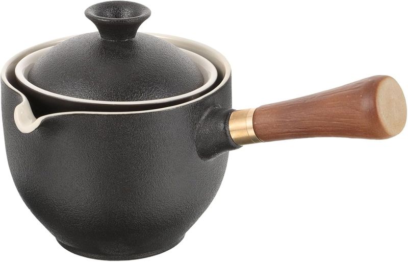 Vintage Chinese Gongfu Teapot Filter 360 Rotating Anti-scald