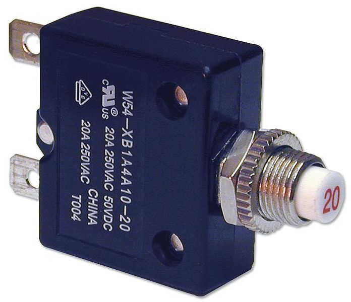 TE Connectivity (1423674-2) Thermal Circuit Breaker, W54, 5 A, 1 Pole
