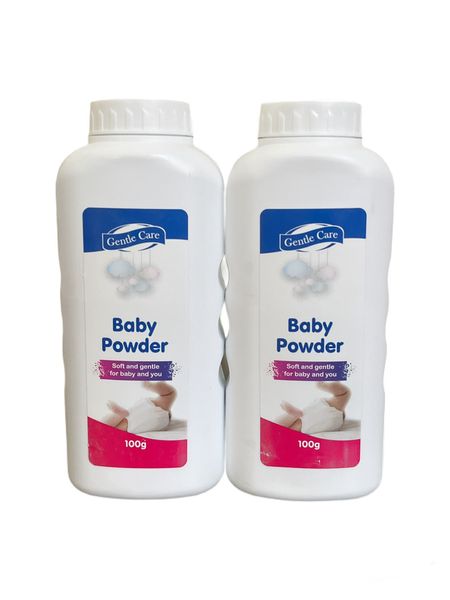 2 x Gentle Care Baby Powder 100g