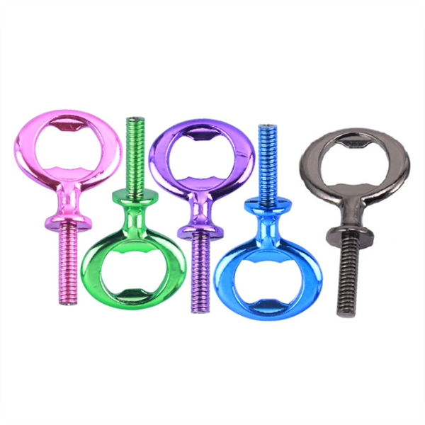 Metal Opener Kits 5 Pack Blank Stainless Steel Beer Opener Insert