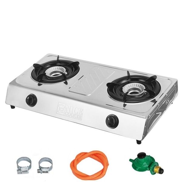 Nice Cooker Gas Stove 2 Burner