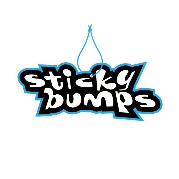 Sticky Bumps Air Freshener Linear Logo - Blueberry