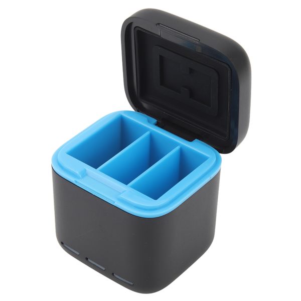 3-Way USB Charger Case With Magnetic Batt Storage