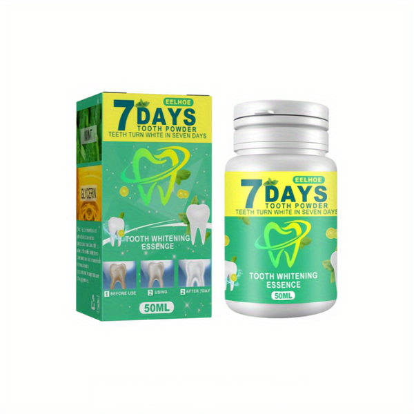 100% Organic Teeth Brightening Paste Powder Deep Clean, Fresh Breath