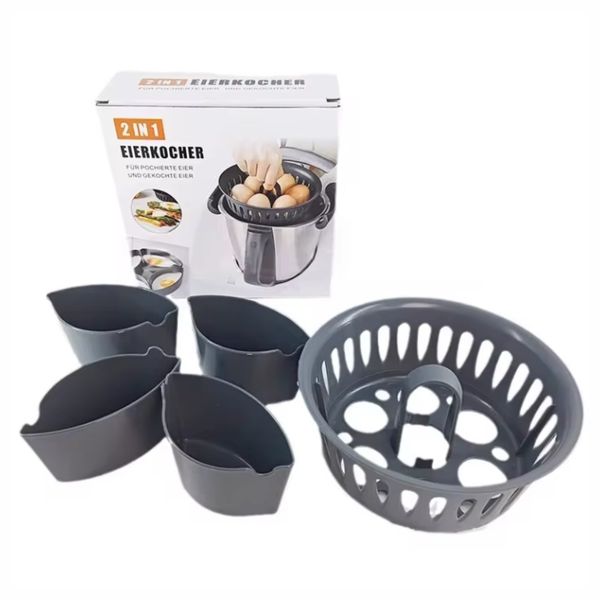 2 -in-1 Egg Cooker Steamer Tray for Pots