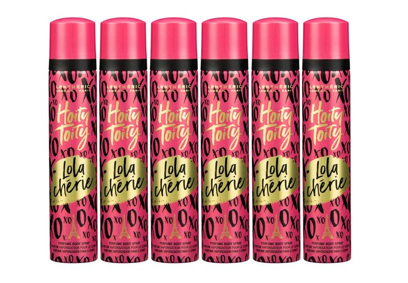 Lentheric Hoity Toity Lola Cherie Perfume Body Spray 6 x 90ml